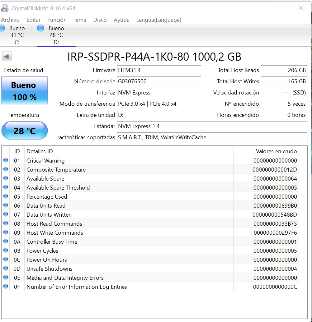 Review IRDM PRO M.2 SSD 1TB 203