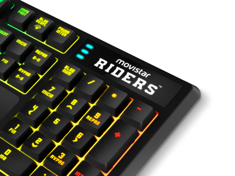 Movistar Riders: nuevo teclado mecánico y ratón de KROM 3 Movistar Riders: nuevo teclado mecánico y ratón de KROM 3