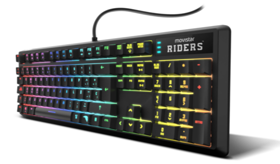 Movistar Riders: nuevo teclado mecánico y ratón de KROM 4 Movistar Riders: nuevo teclado mecánico y ratón de KROM 4
