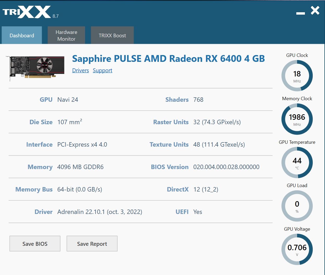 Review Sapphire Pulse AMD Radeon RX 6400 68