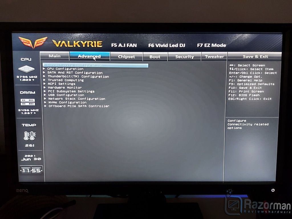 Review Biostar Z590i Valkyrie 24