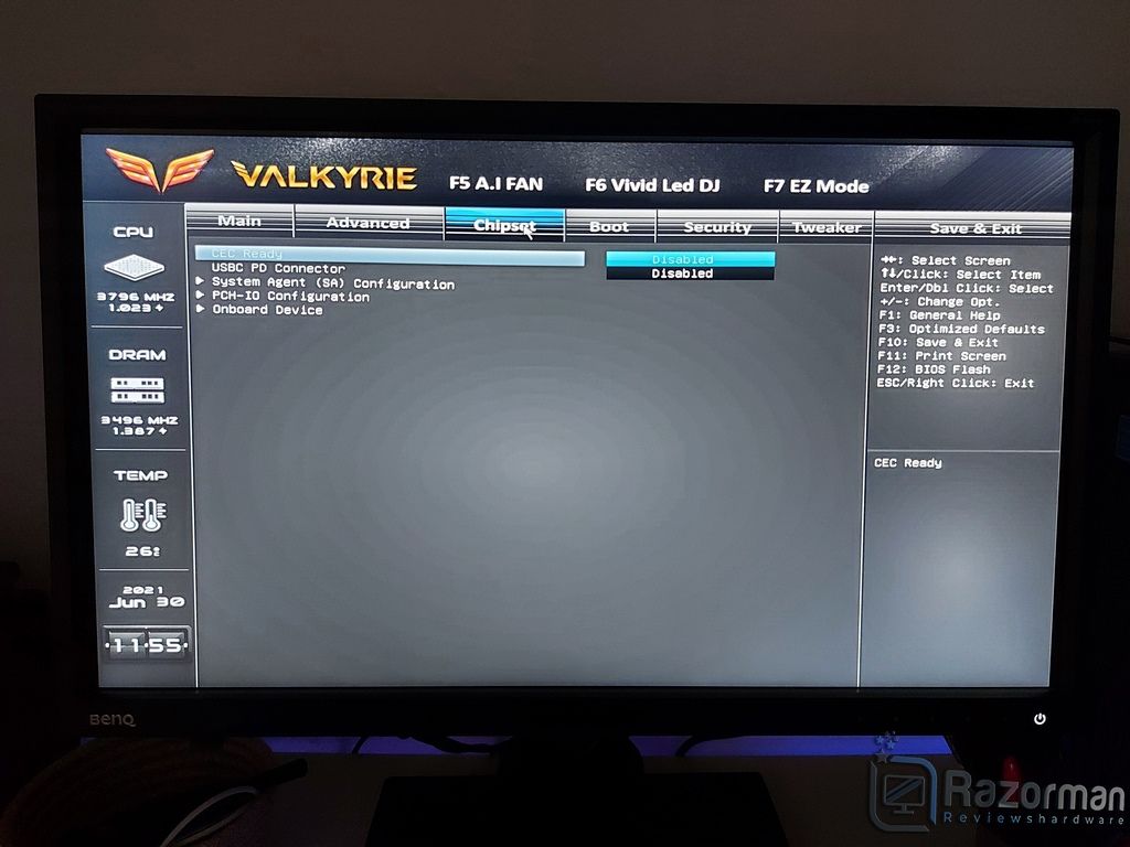 Review Biostar Z590i Valkyrie 25