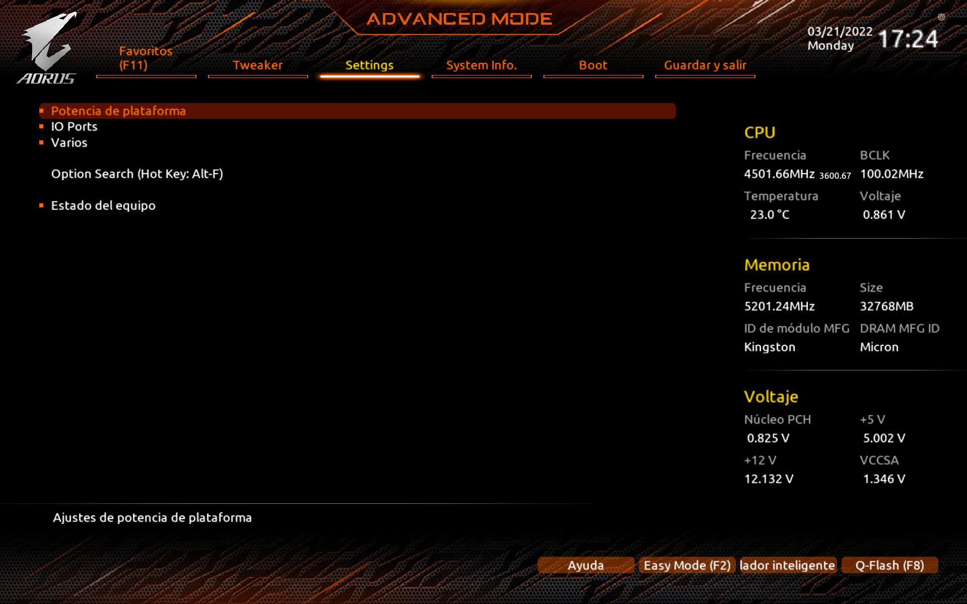 Review Aorus Z690 PRO 27