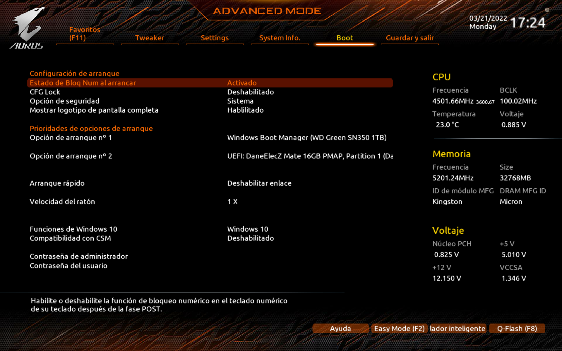 Review Aorus Z690 PRO 29