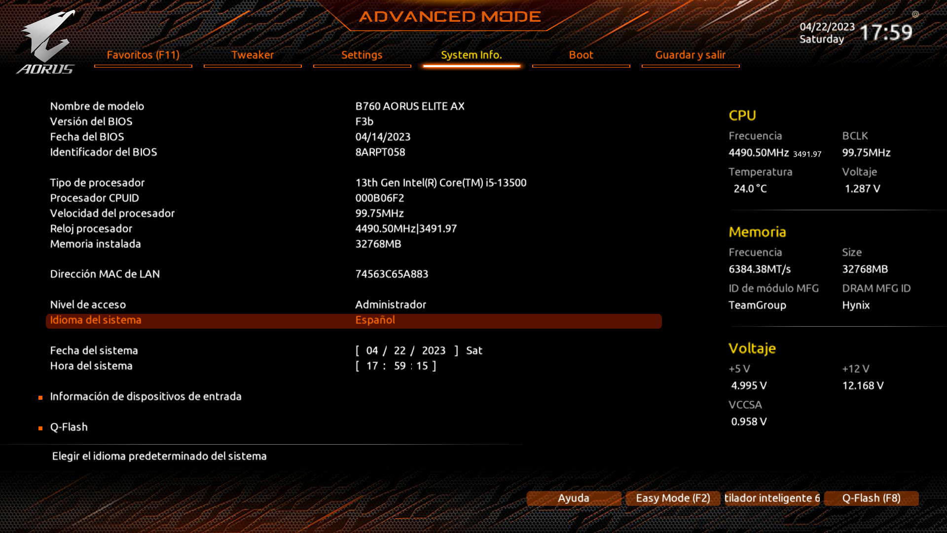 Review Aorus B760 Elite AX 30 Review Aorus B760 Elite AX 30