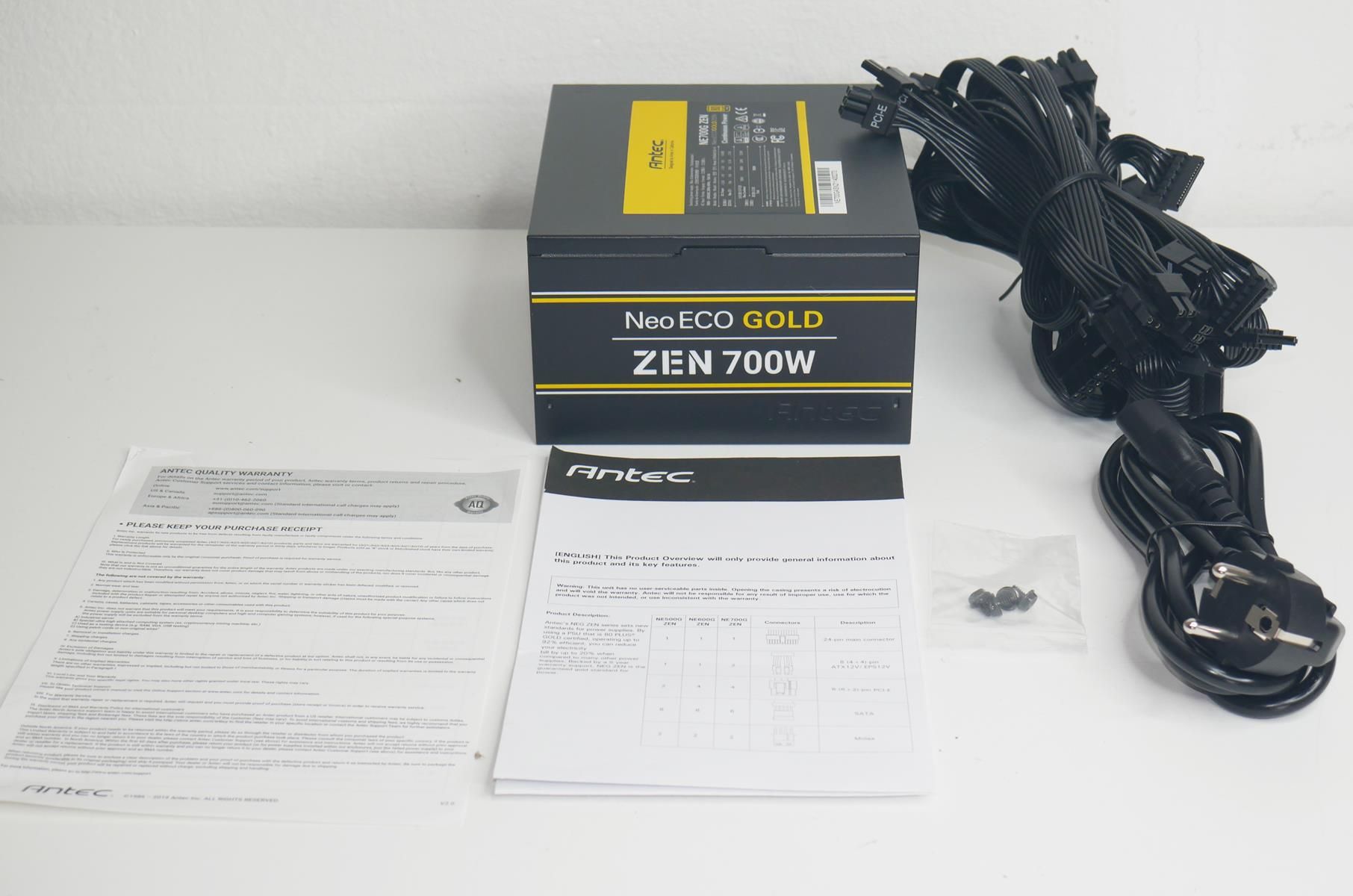 Review Antec Neo Eco Gold Zen 700W 6