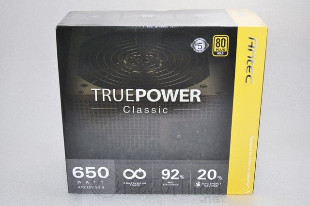 Review Antec TruePower Classic 650W 1