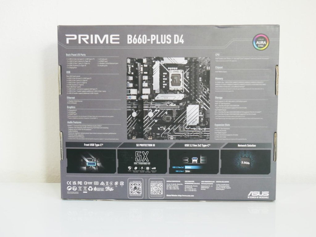 Review ASUS Prime B660-Plus D4 5