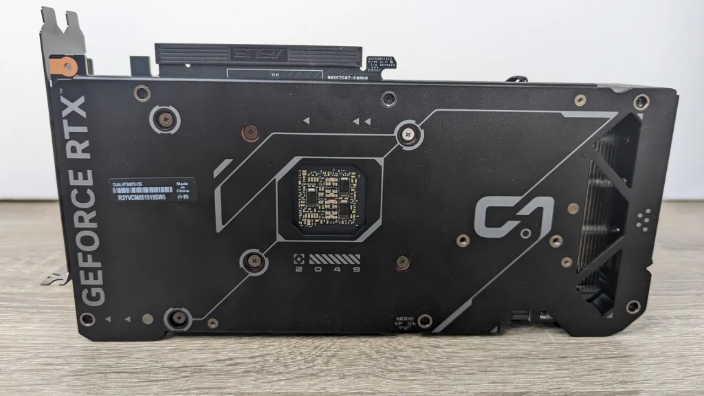 Review ASUS Dual Geforce RTX 4070 12 GB 419