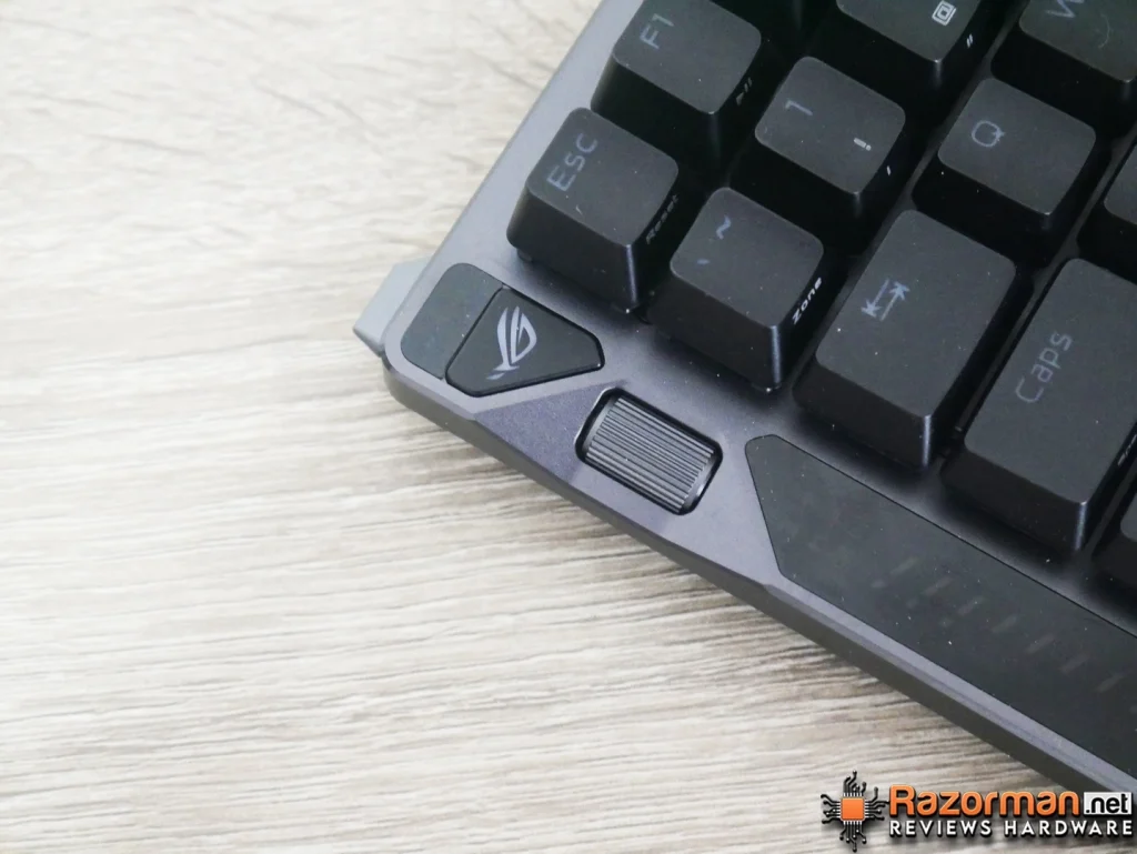 ASUS ROG Falcata Review en Español, el teclado que se parte en dos 3 modulo inzquierdo asus rog falcata
