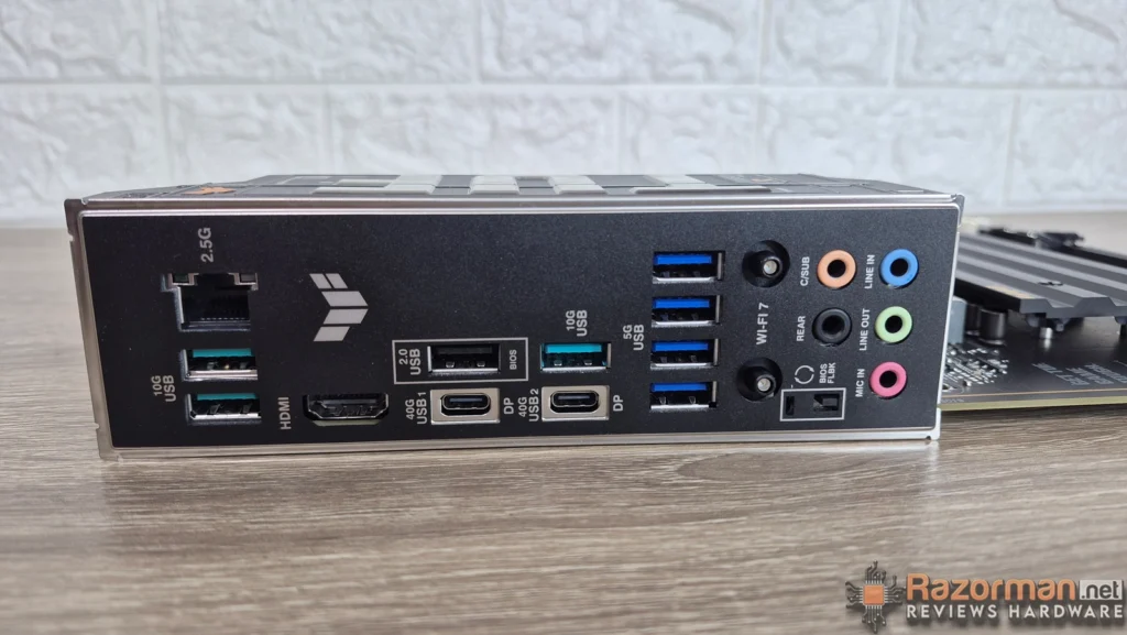 Review ASUS TUF GAMING X870-PLUS WIFI 2