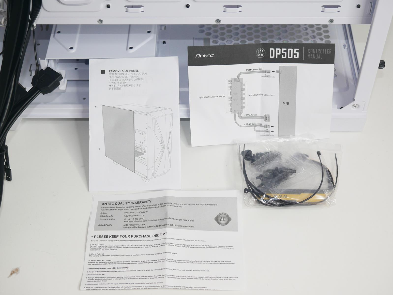 Review Antec DP505 White 8 Review Antec DP505 White 7
