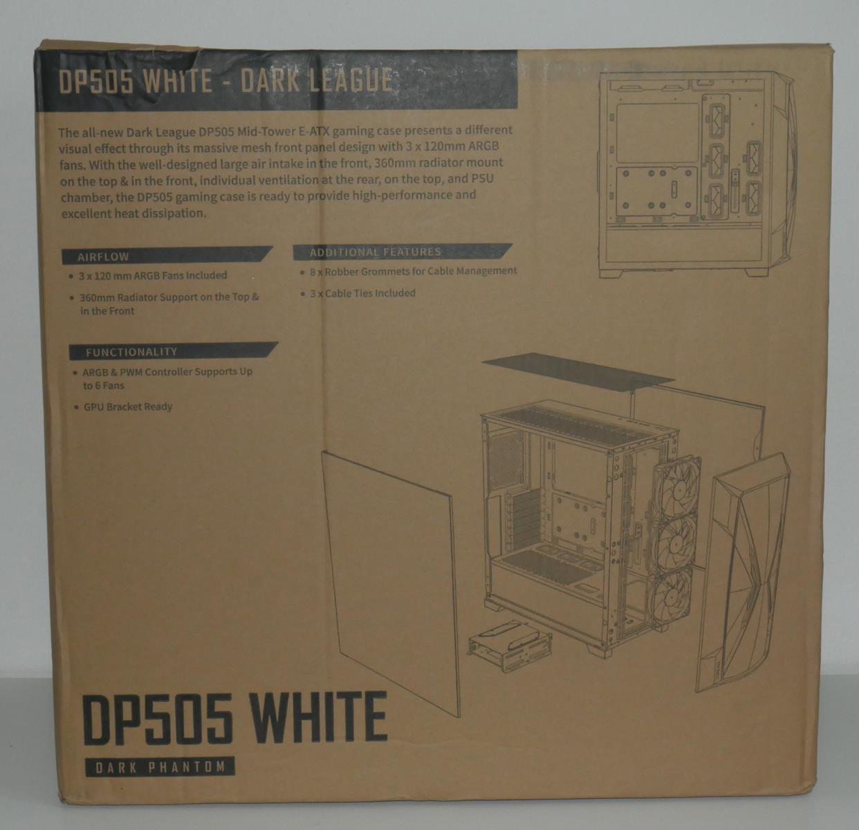 Review Antec DP505 White 5 Review Antec DP505 White 4