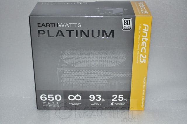 Review Antec EarthWatts 650W Platinum 1