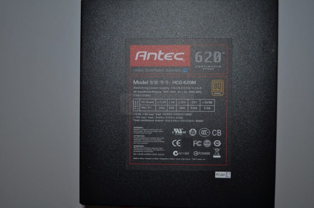 Antec HCG-620M (19) Review fuente alimentación Antec HCG-620M 7