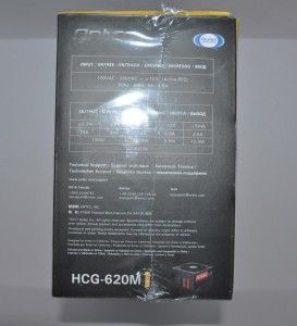 Antec HCG-620M (4) Review fuente alimentación Antec HCG-620M 3