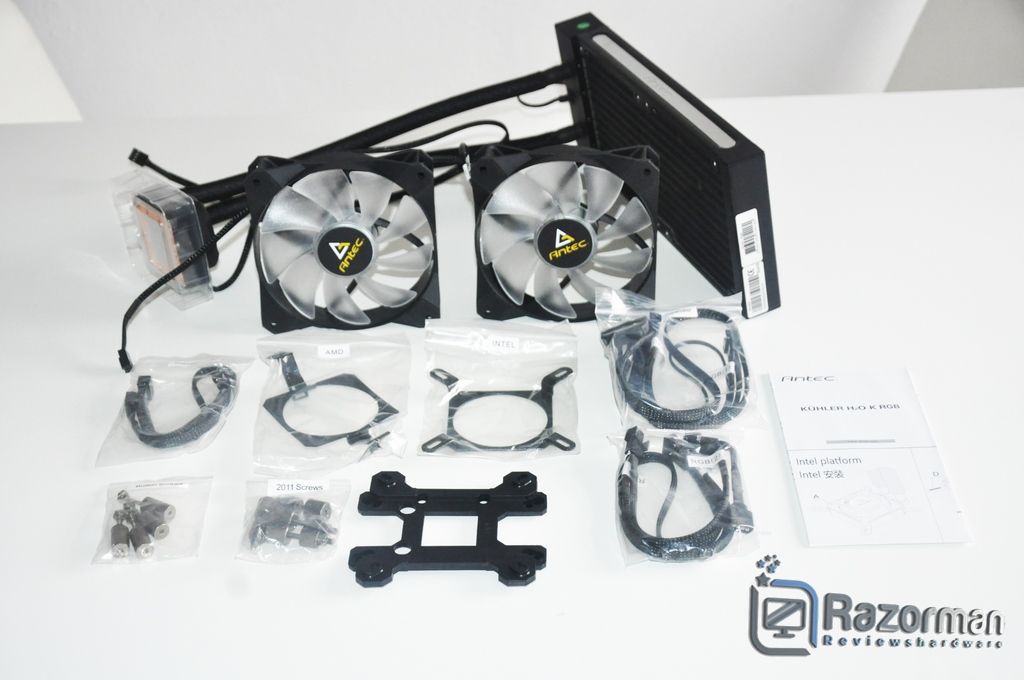 Review Antec Kühler H2O-K240 RGB 7 Review Antec Kühler H2O-K240 RGB 6