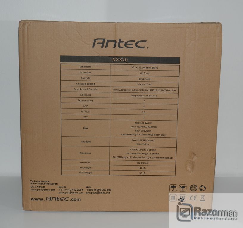 Review Antec NX320 5 Review Antec NX320 4