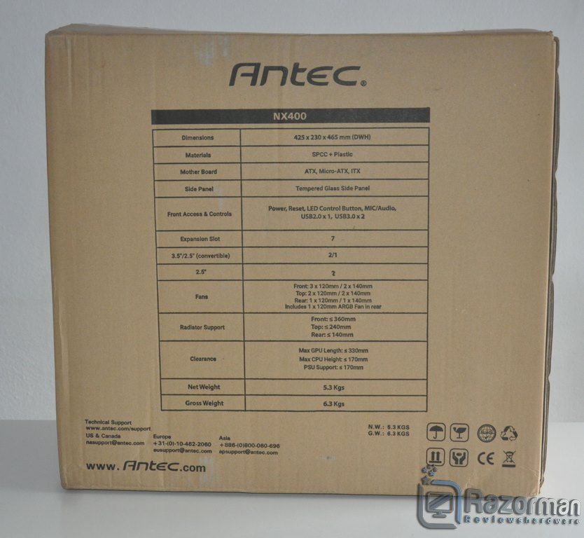 Review Antec NX400 5 Review Antec NX400 4