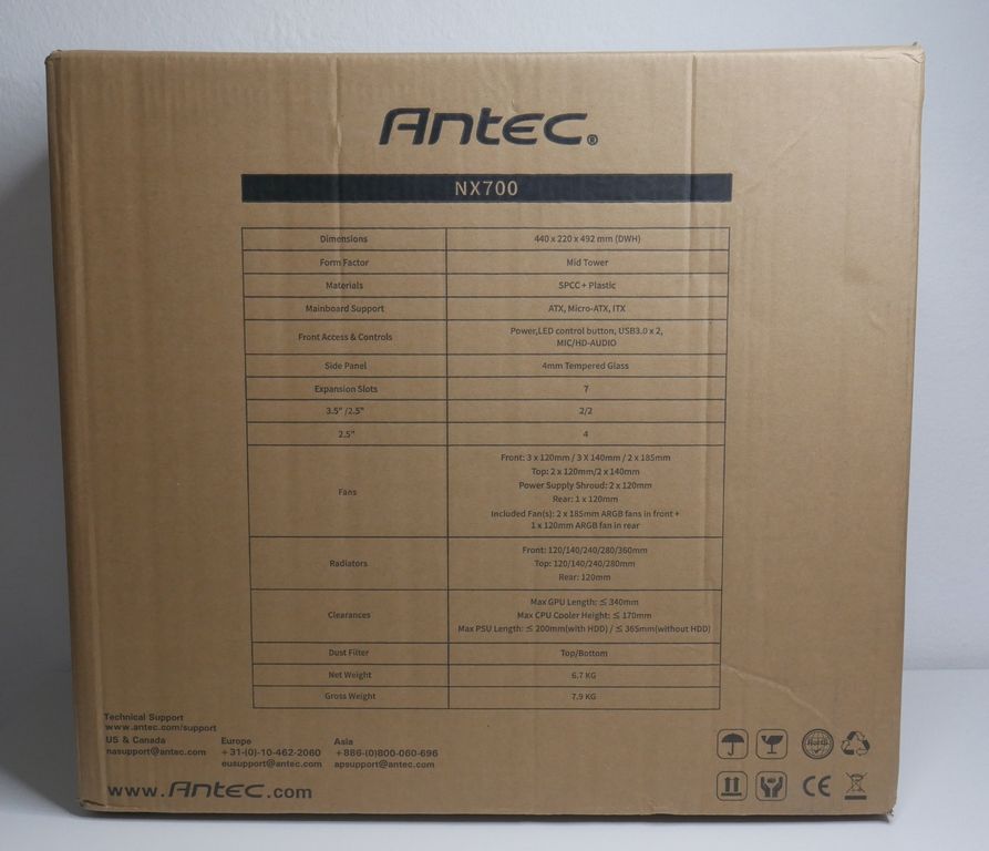 Review Antec NX700 4