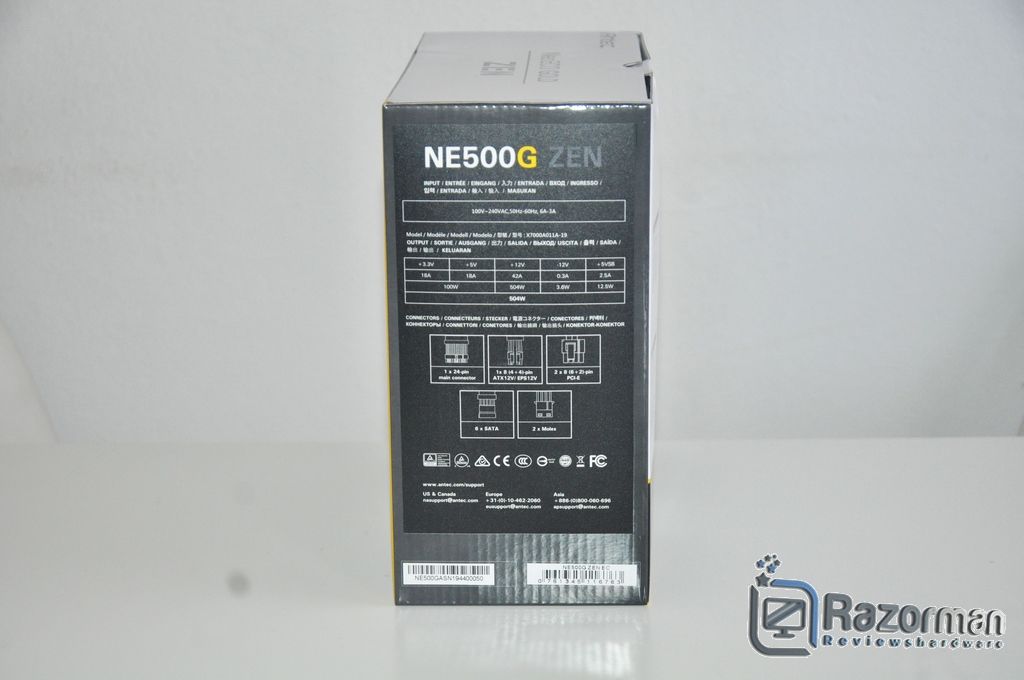 Review Antec Neo ECO GOLD ZEN 500W 27