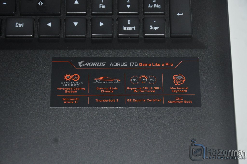 Review Aorus G17 XC 8