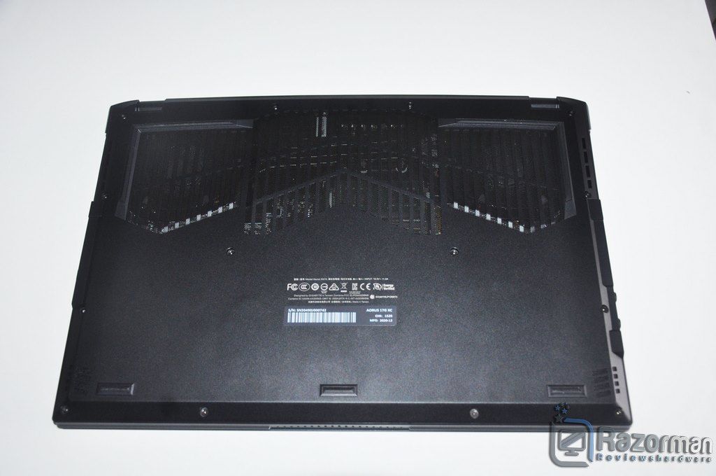 Review Aorus G17 XC 15