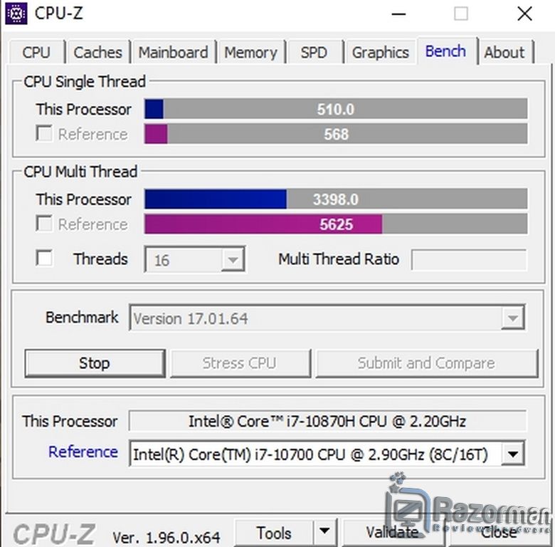 Review Aorus G17 XC 37