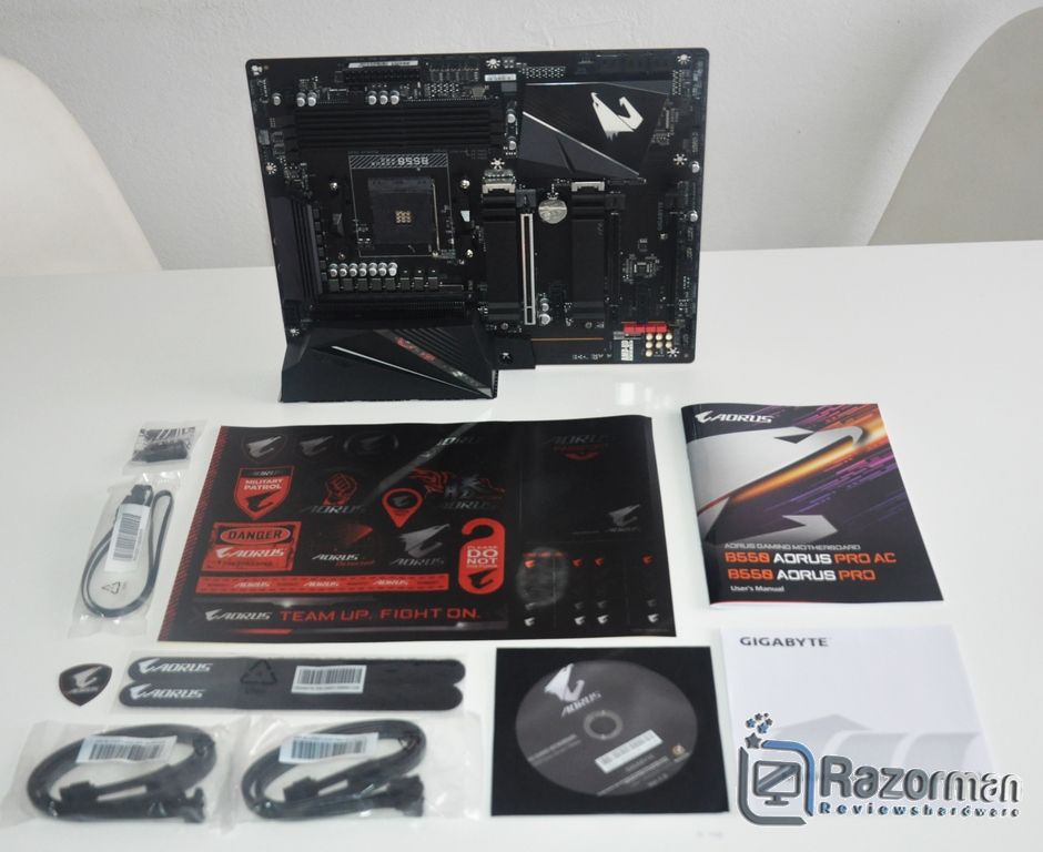 Review Aorus B550 Pro 9