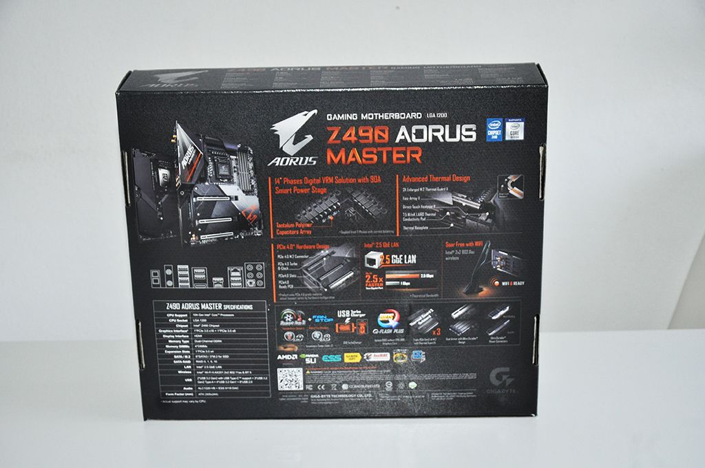 Review Aorus Z490 Master 8