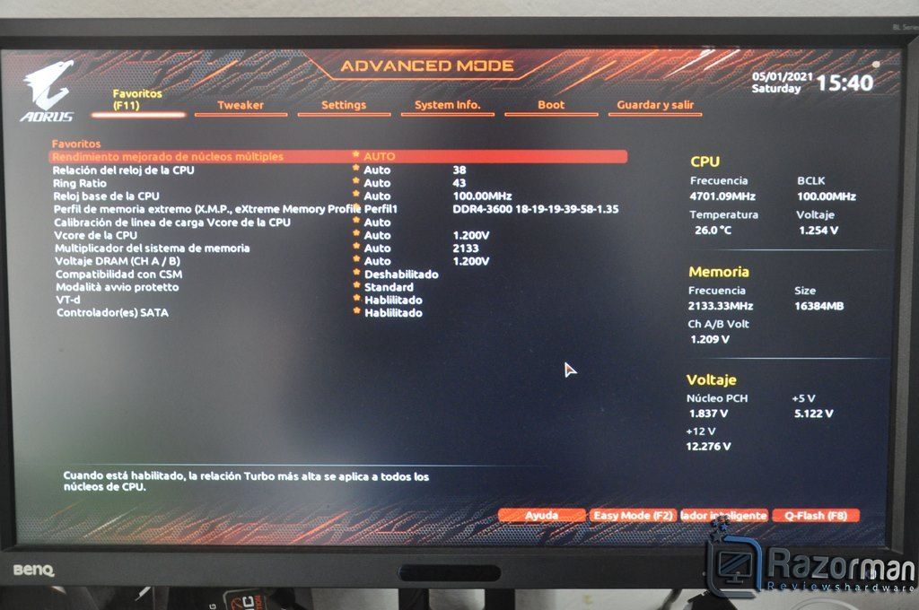 Review Aorus Z590 Master 24