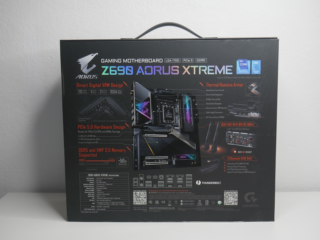 Review Gigabyte Aorus Z690 Xtreme 6 Review Gigabyte Aorus Z690 Xtreme 5
