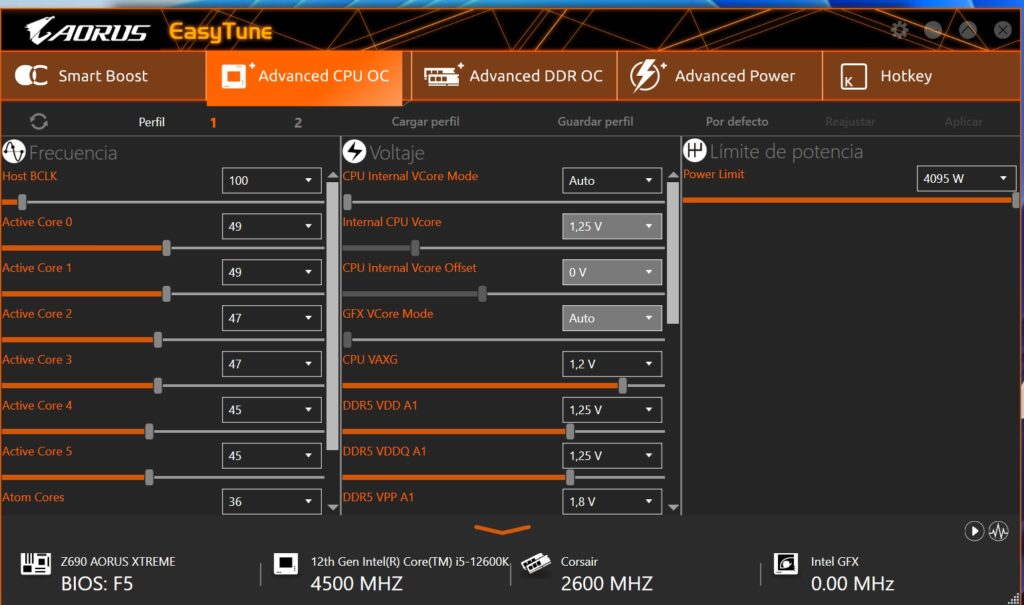 Review Gigabyte Aorus Z690 Xtreme 43