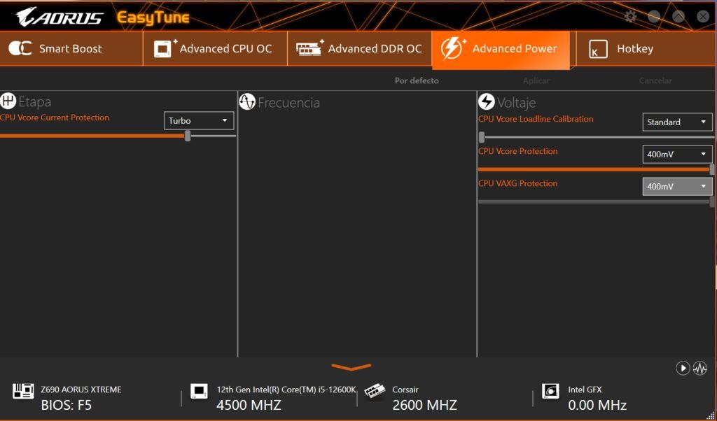 Review Gigabyte Aorus Z690 Xtreme 45