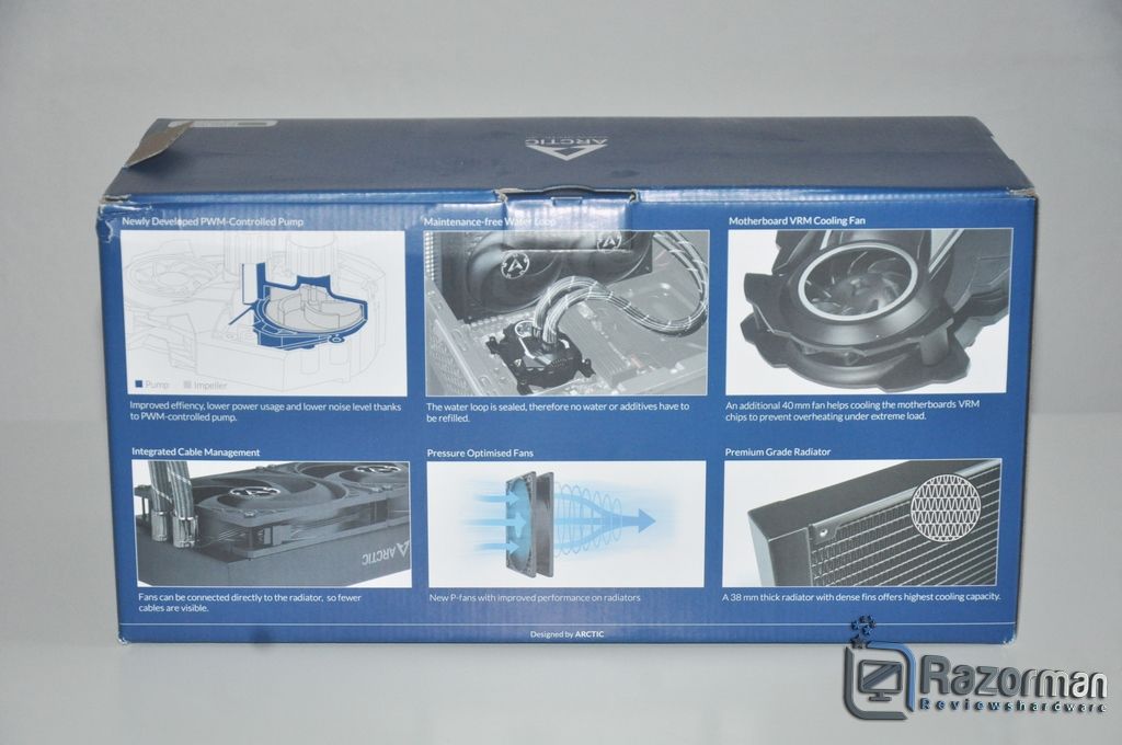 Review Arctic Liquid Freezer II 280 5 Review Arctic Liquid Freezer II 280 4