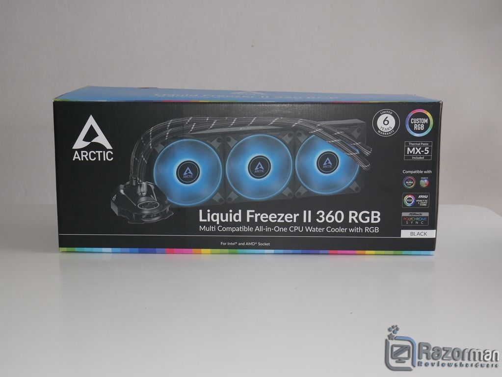 Review Arctic Liquid Freezer II 360 RGB 1