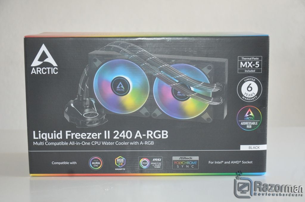 Review Arctic Liquid Freezer II 240 A-RGB 4 Review Arctic Liquid Freezer II 240 A-RGB 3