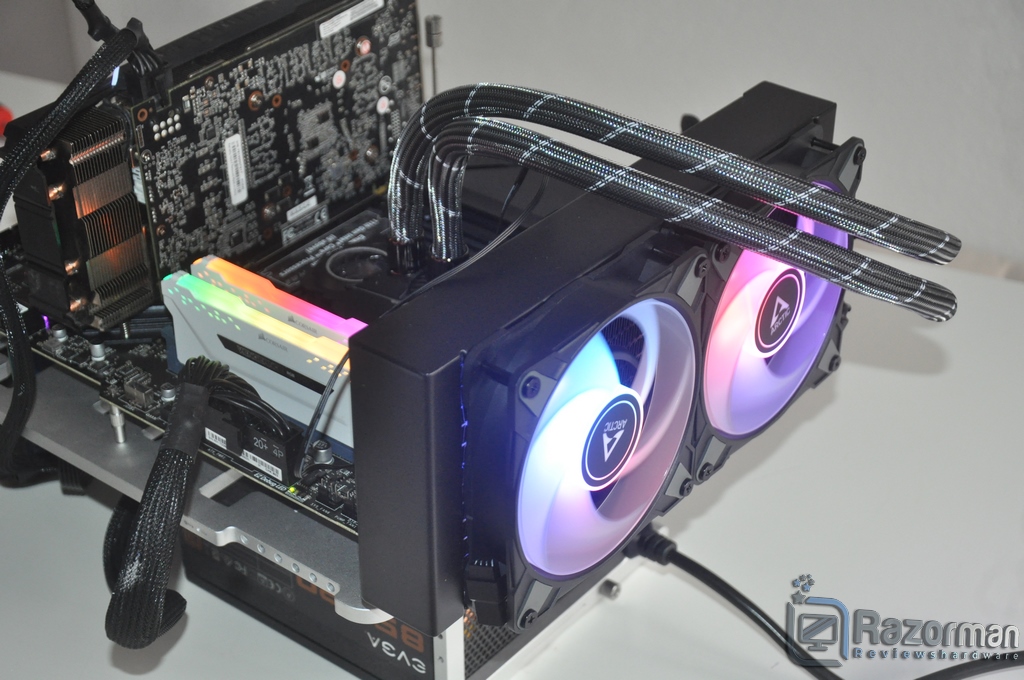 Review Arctic Liquid Freezer II 240 A-RGB 35 Review Arctic Liquid Freezer II 240 A-RGB 34