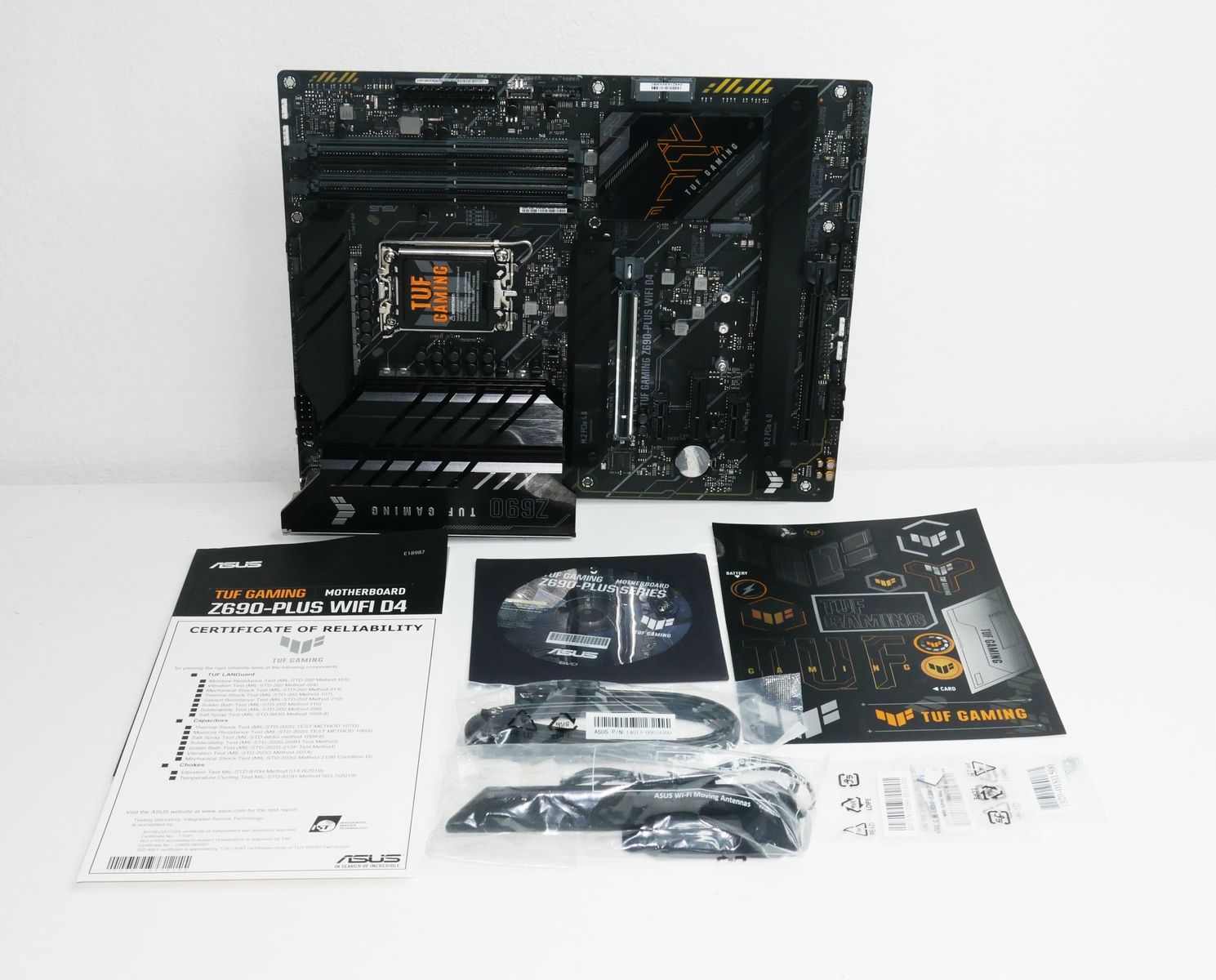 Review Asus TUF GAMING Z690-Plus Wifi D4