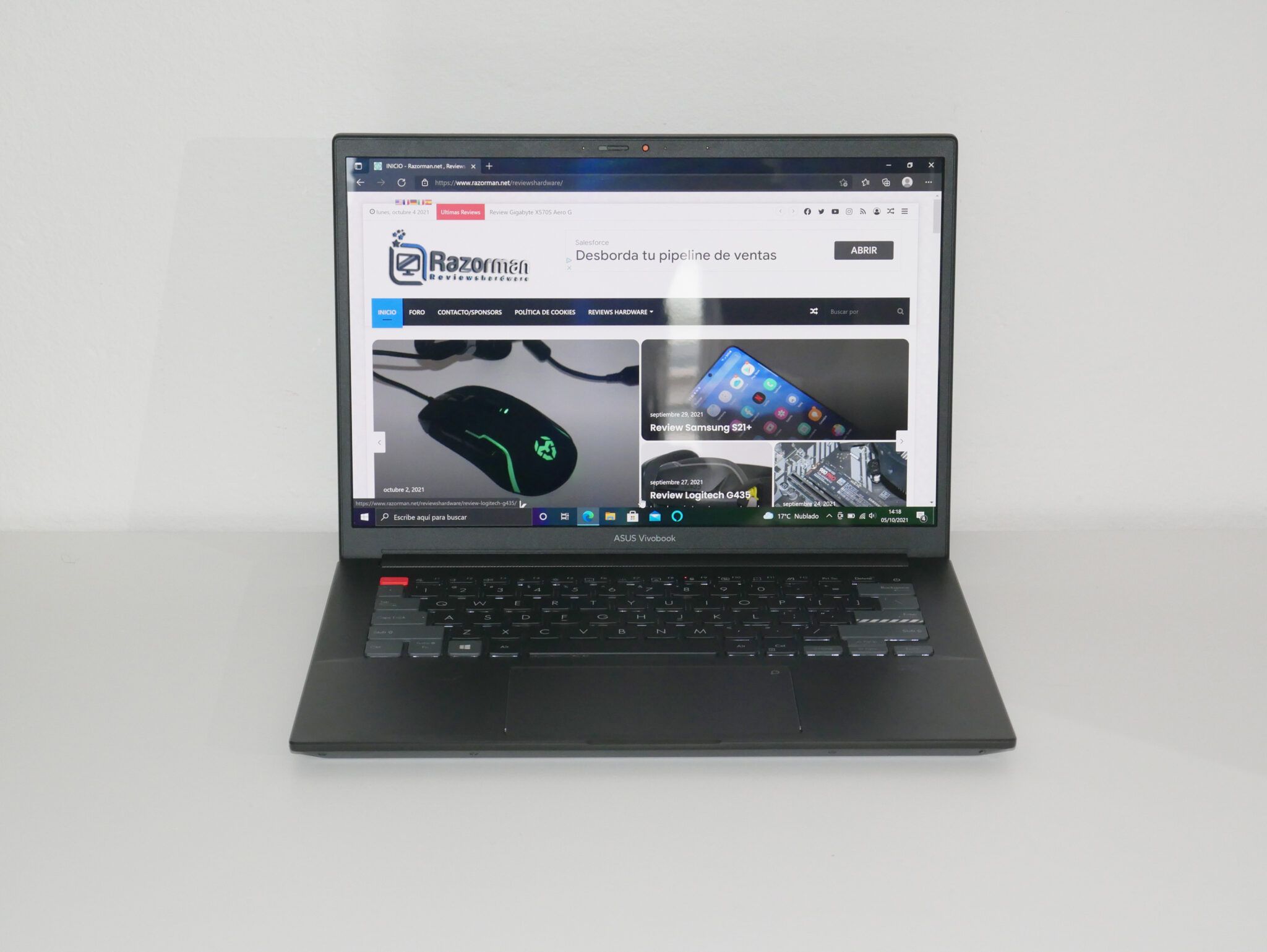 Review Asus Vivook Pro 14X 12