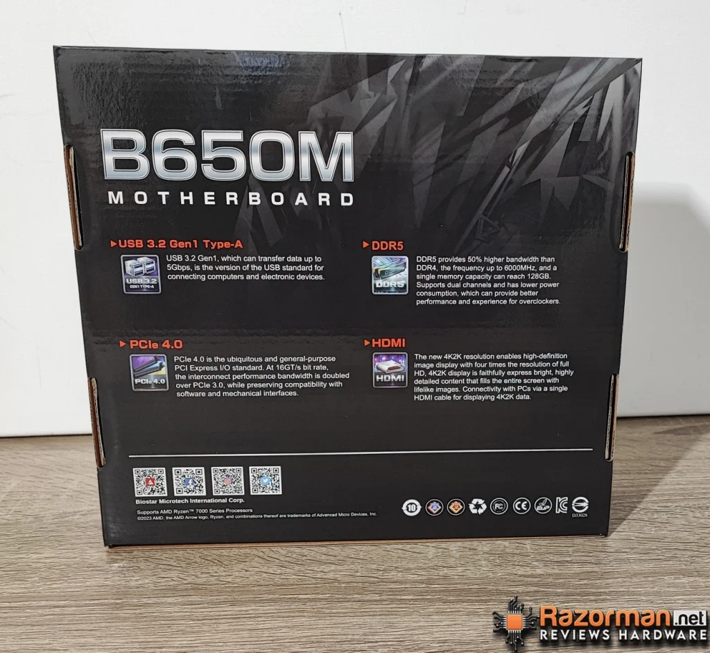 Review BIOSTAR B650MP-E PRO 5 Review BIOSTAR B650MP-E PRO 5
