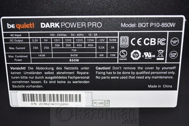 Review Fuente de Alimentación Be Quiet Dark Power Pro 10 850W 28