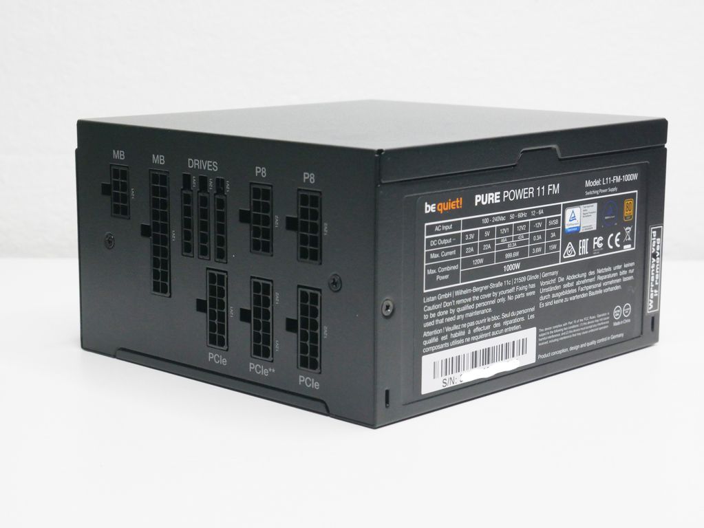 Review Be Quiet Pure Power 11 FM 1000W 22 Review Be Quiet Pure Power 11 FM 1000W 21