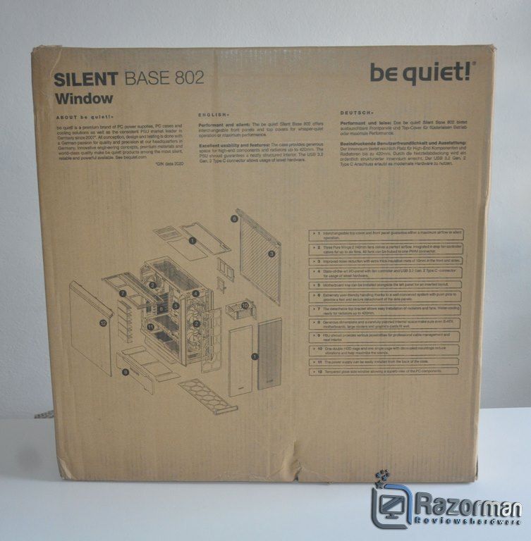 Review Be Quiet Silent Base 802 Window 3