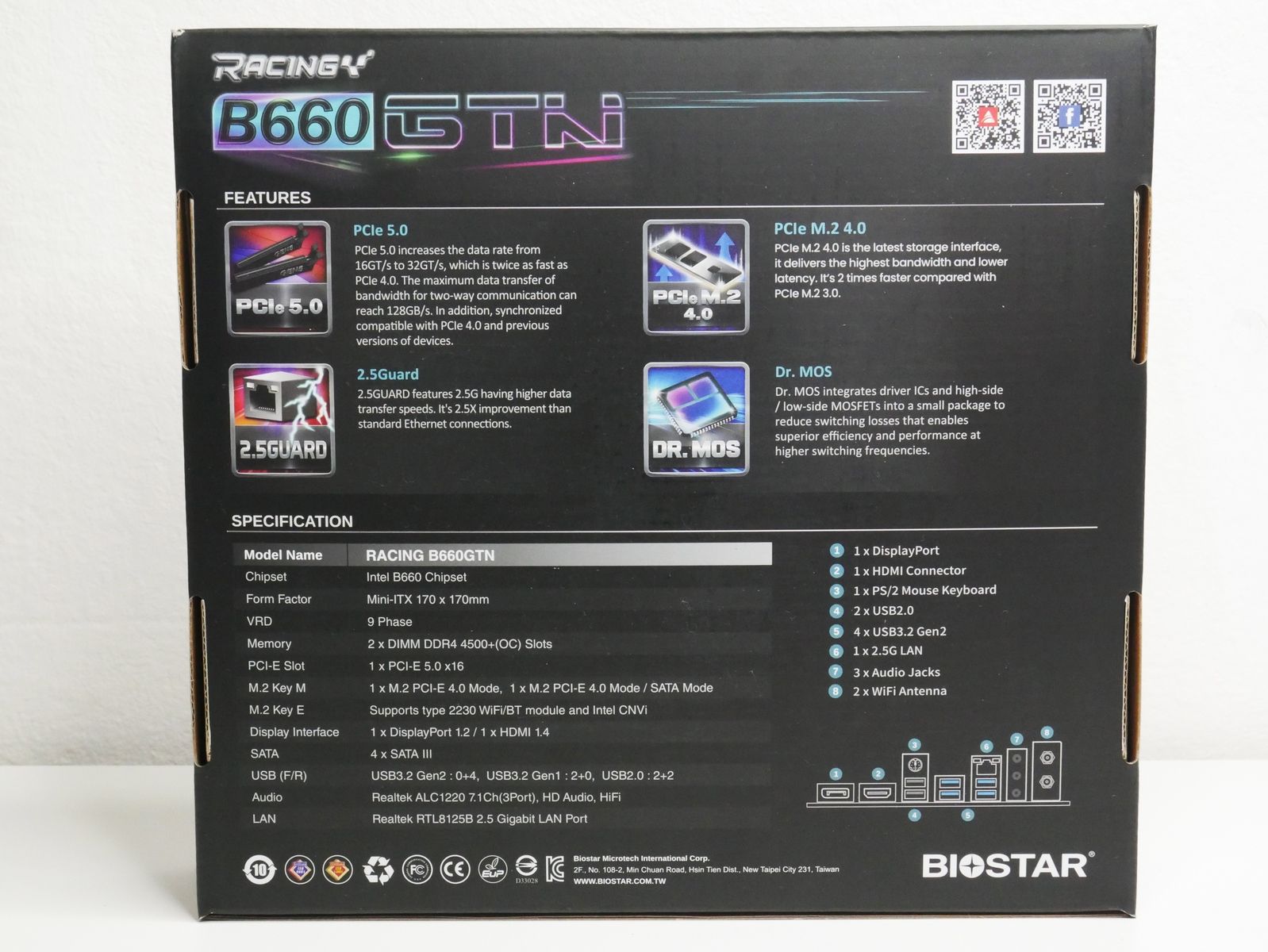 Review Biostar B660GTN 4