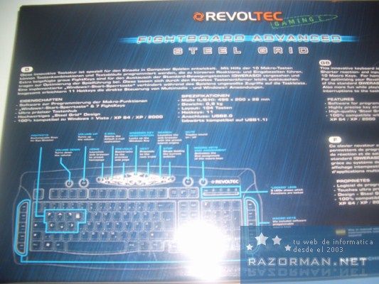 Review teclado REVOLTEC gaming 7