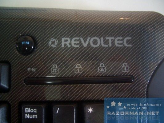 Review teclado REVOLTEC gaming 15