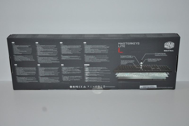 Review Cooler Master MasterKeys Lite L , Reviews Hardware