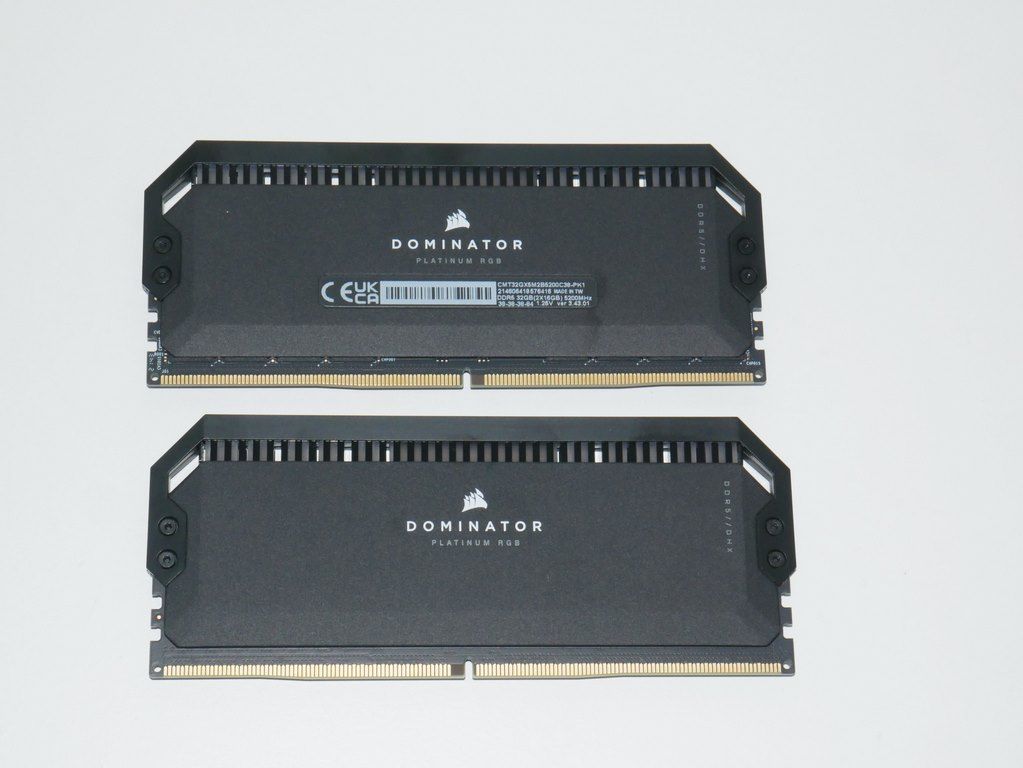 Review Corsair Dominator Platinum RGB DDR5 5200 Mhz 5