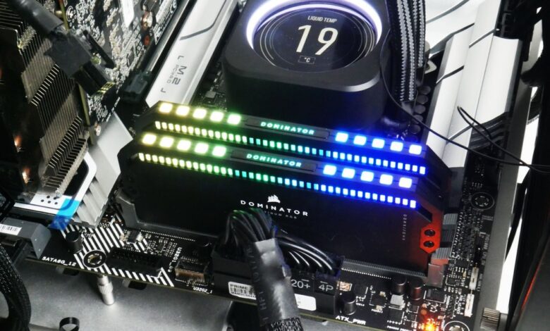Review Corsair Dominator Platinum RGB DDR5 5200 Mhz 1